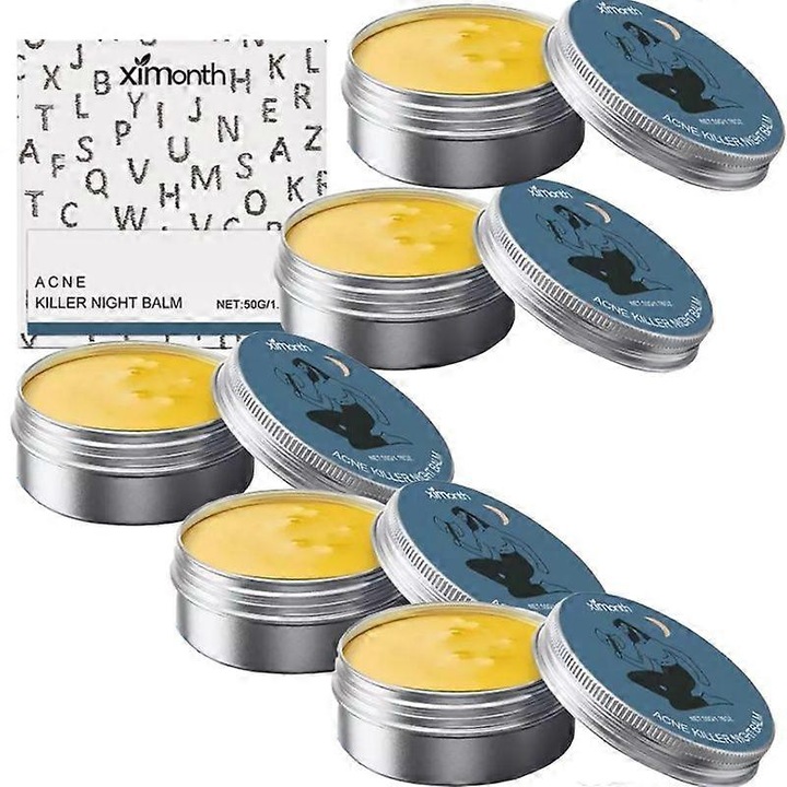 Mélytisztító és hidratáló arckrém szett, 5 darabos, férfiaknak és nőknek