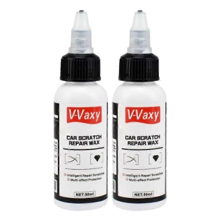 Восък за ремонт на драскотини по кола, 2 броя, лесно нанасяне, дълготрайни резултати, многоцветен