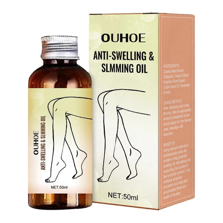 Ouhoe lábmasszázsolaj, növényi alapú formula