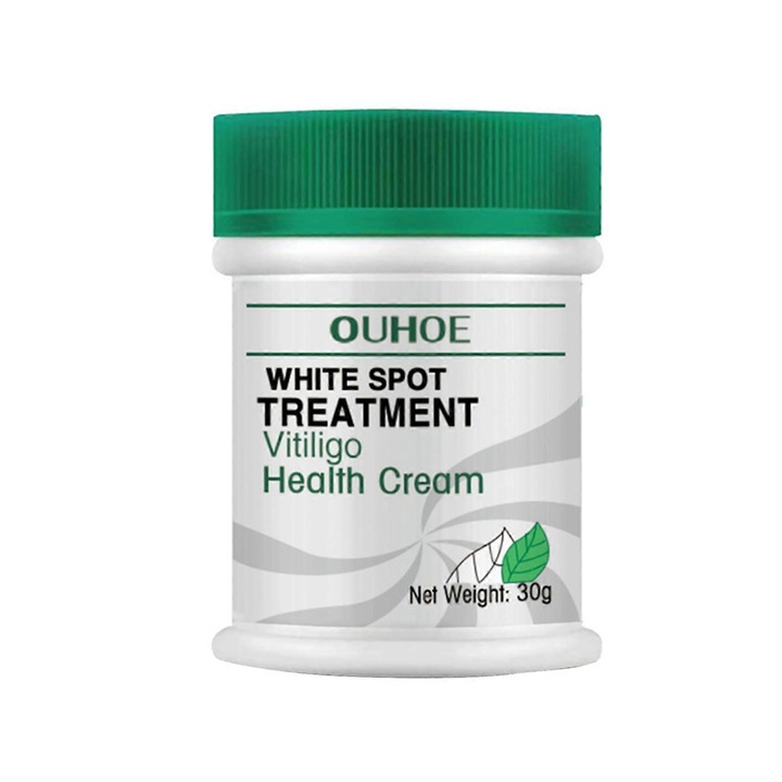 Vitiligo krém, 30ml, 5,5x3,3cm, természetes, nem irritáló, 1 db-os készlet.