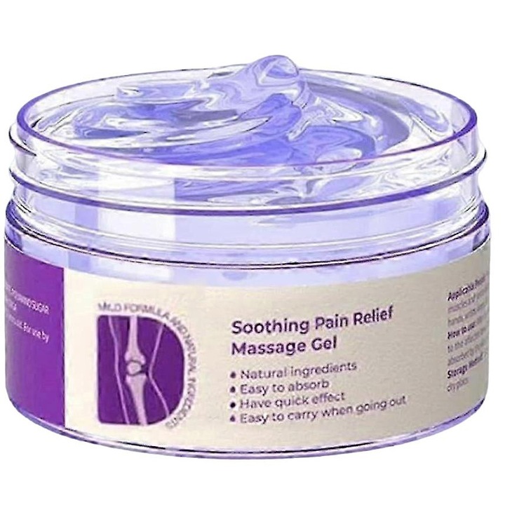 Set Gel pentru dureri articulare, 3 buc, formula delicata, fara ulei, 50g