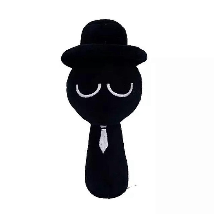 Jucarie de plus Sprunki, Wenda Sprunki, gri, 0-3 ani, adulti