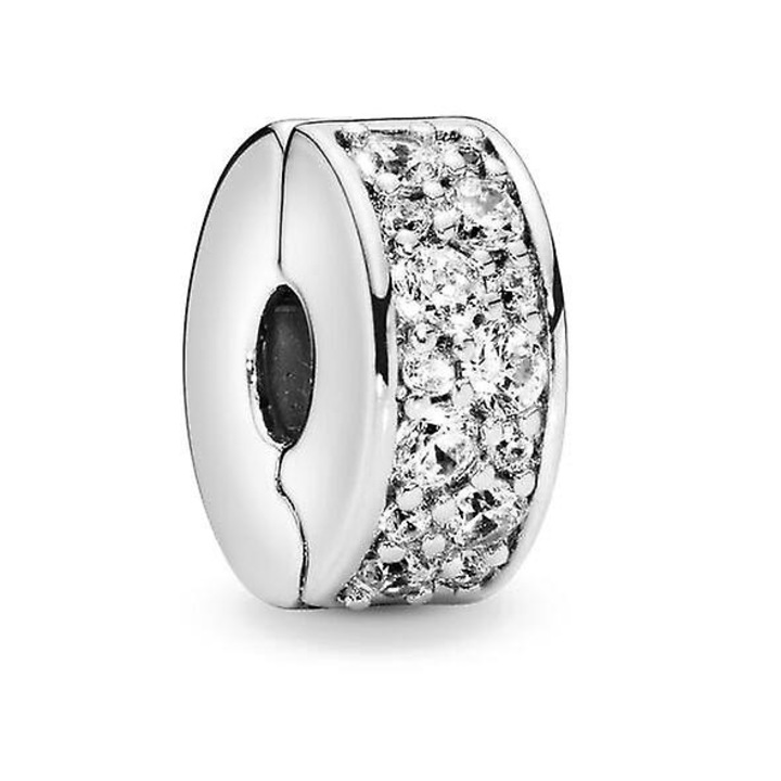 Accesoriu bratara, din argint 925, zircon, 1x5cm