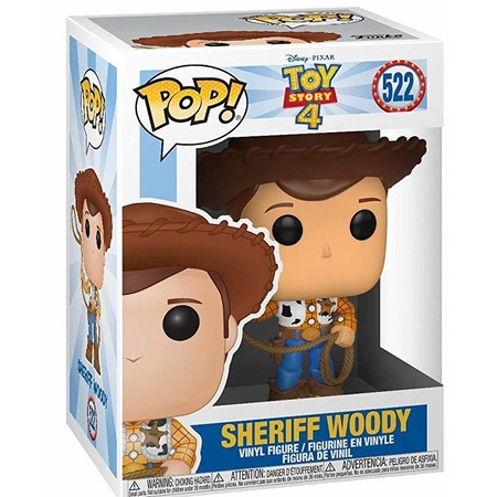 Figurina de colectie Funko POP! Toy Story 4 − Sheriff Woody #522 - eMAG.ro