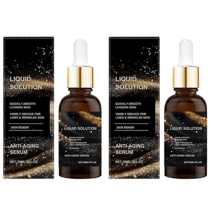 Serum anti-imbatranire, 2 bucati, hidratare profunda, 30ml, 2.7x10.2cm