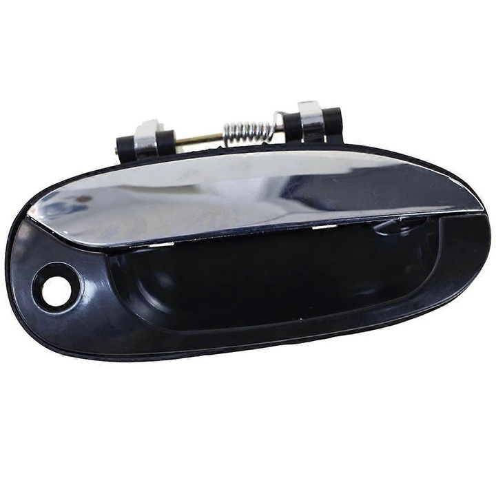 Külső ajtókilincs Kia Carenshez, műanyag, fekete, jobb első rögzítéshez