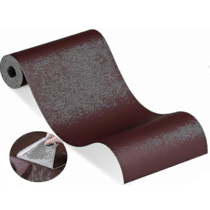 Petic autocolant pentru canapea, 25x30cm, maro