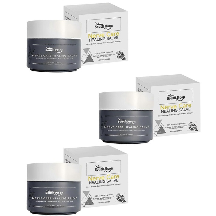 Krém ízületi ápolásra, South Moon, 100g, hidratáló, 3 darabos szett