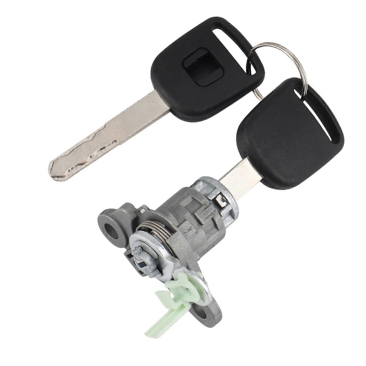 Bal ajtózár henger 2 kulccsal Fit 2007-2008-hoz, ezüst, fém