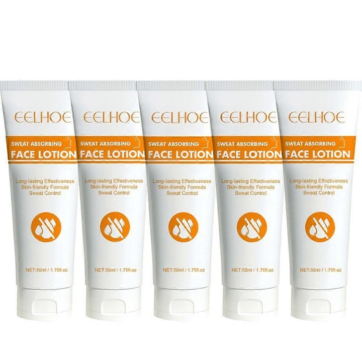 Крем за лице, абсорбиращ потта, Eelhoe, 50 мл, комплект от 5 броя