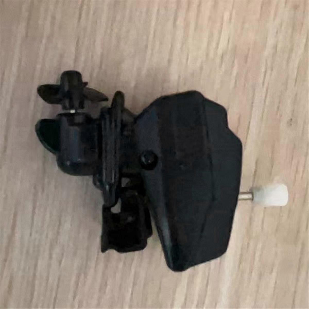 Set 10 mixer de bauturi cu clip din plastic, design motor de barca, negru