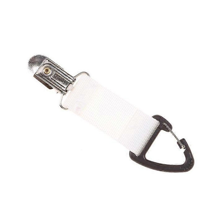 Щипка за шапка, мултифункционални аксесоари, черна, 12.5x3см