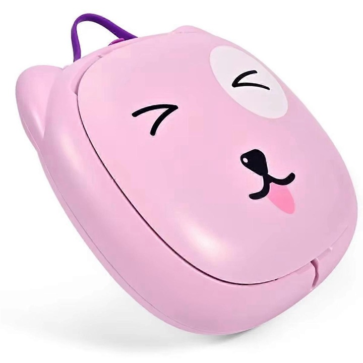 Toaleta portabila pliabila pentru copii, set cu 1 toaleta, 1 geanta portabila, 5 pungi cu nisip absorbant, 1 rola de saci de gunoi, verde, galben, roz