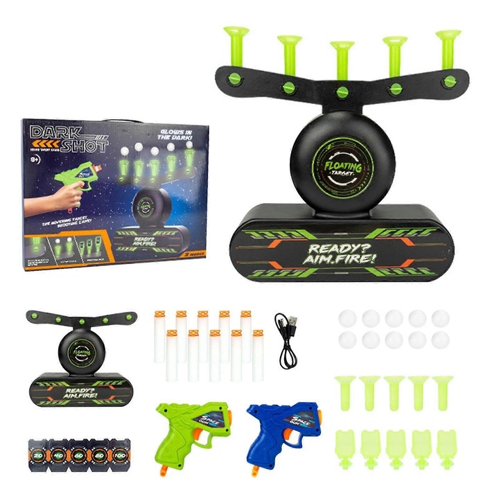 Pistol de jucarie, verde