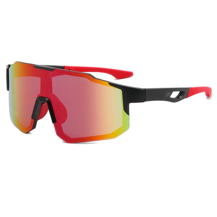 Bike Glasses (9337) - for Cycling, Sport Outdoor Activities, with UV Protection, PC Frame, Unisex