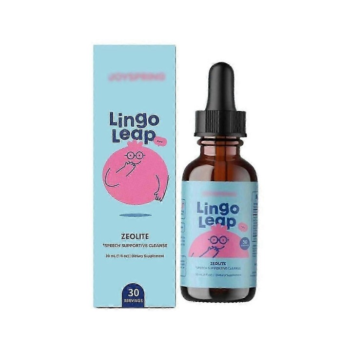 Picaturi pentru copii Lingo Zeolita, supliment alimentar, 1pc, gust dulce, usor de utilizat