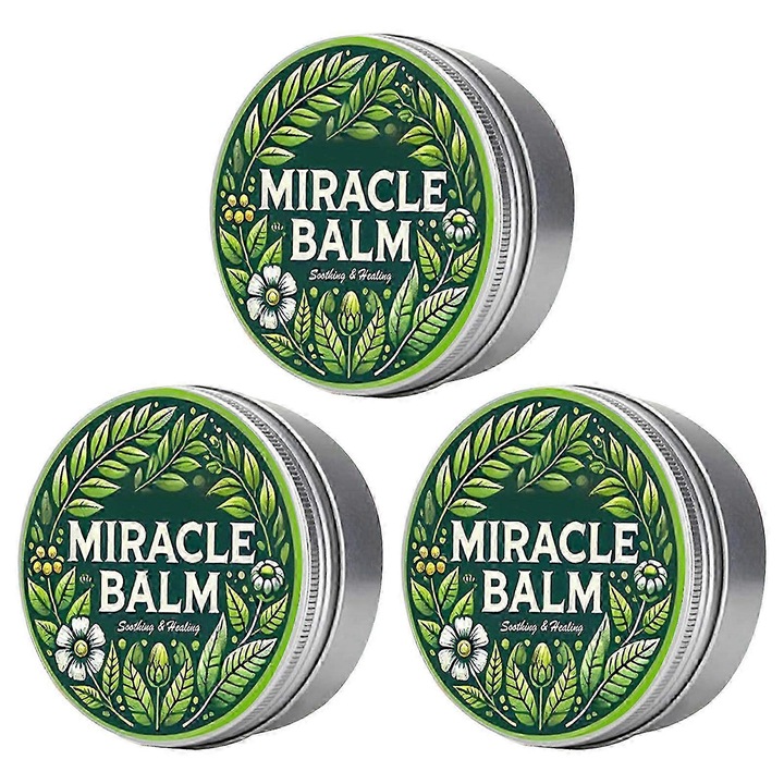 Ízületápoló krém, 3 darab, gyengéd összetevők, gyors felszívódás, 30g