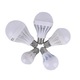 Bec LED cu senzor de sunet, 3W/5W/7W/9W/12W, alb, set