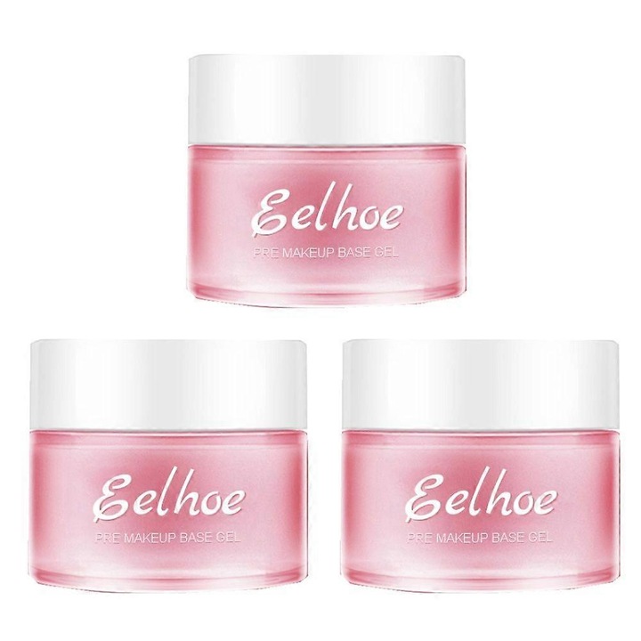 Baza de machiaj, 30ml, Eelhoe, efect mat, textura usoara, set de 3 bucati
