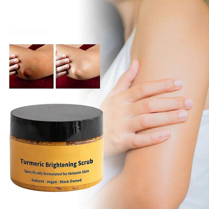 Exfoliant cu turmeric pentru pete, zona inghinala, subrat, 200g