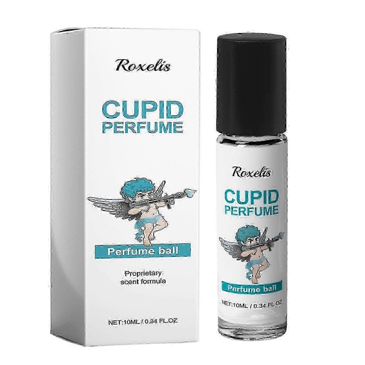 Parfum pentru barbati Cupids Charm, apa de parfum, 10ml, miros de lunga durata, set multipurpose