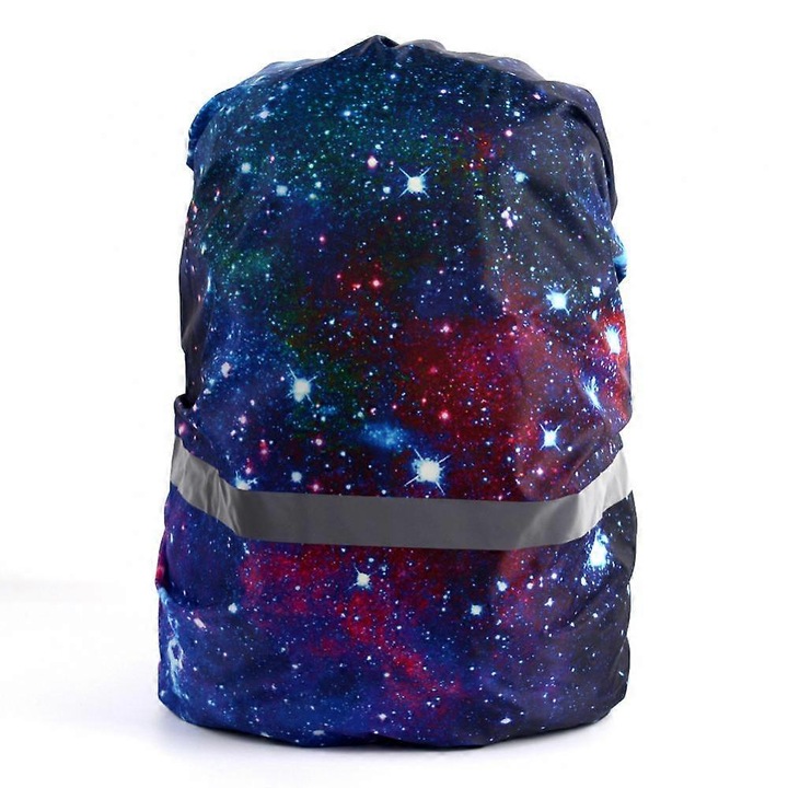 Rucsac cu protectie impermeabila, M, multicolor, pentru activitati in aer liber, capacitate 30-40 litri