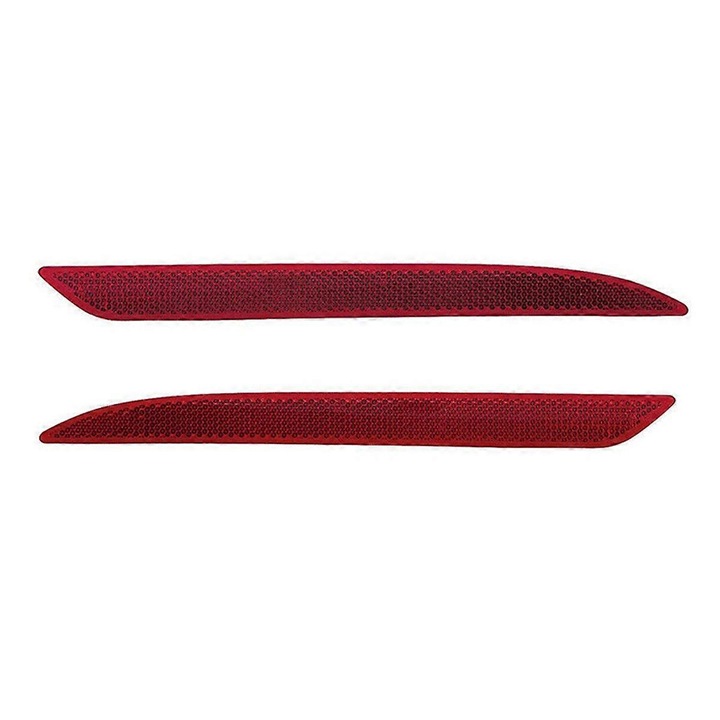 Reflector spate pentru S-Class W222 2014-2020, rosu, set 2 bucati