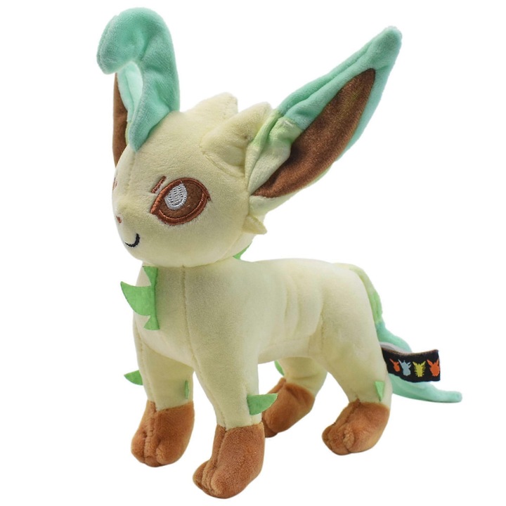 Jucarie de plus Leafeon, multicolor, 20cm