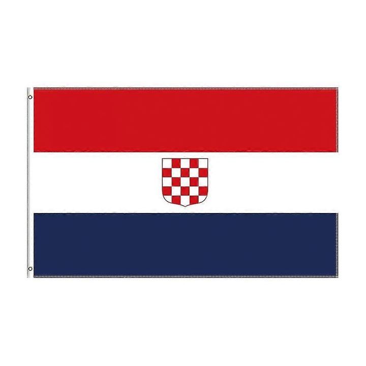 Steag decorativ 3x5 Ft Croatia 1941-1945, poliester, 20x30cm