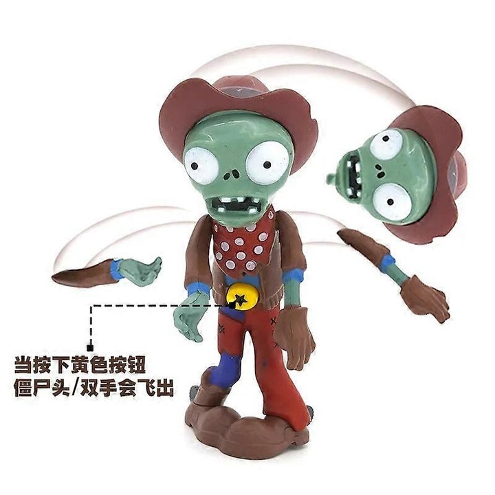 Фигурка Peashooter Plants Vs. Zombies, PVC, 14 години+, за момчета