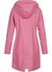 Jacheta de ploaie dama, impermeabila, cu gluga, rezistenta la vant, roz, L INTL