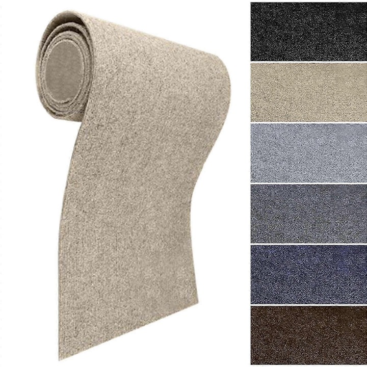 Covor de zgariat pentru pisici, 40x100cm, trimmabil, autocolant, khaki