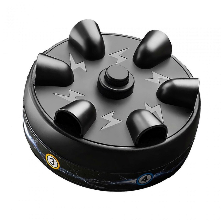 Társasjáték, hazugságteszt, 2-6 játékos, 11cmx11cmx5cm, fekete