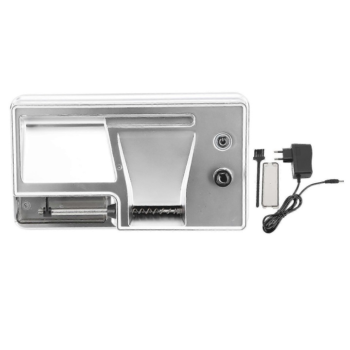 Masina automata de facut tigari, 8mm, argintie