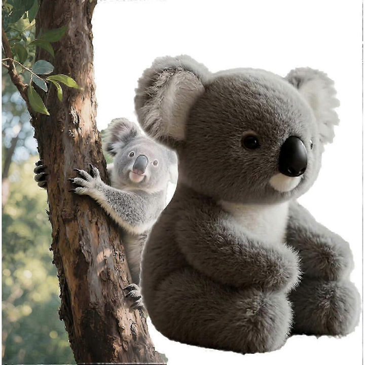 Комплект плюшени играчки Коала, 3 броя, емоционален комфорт, меки, многоцветни