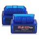 ELM327 V1.5 Bluetooth OBD2 autódiagnosztikai eszköz, hibakód olvasó, többszínű