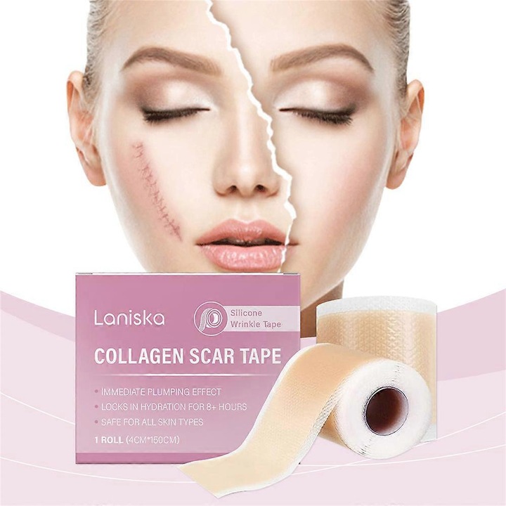 Rola plasturi pentru cicatrici, Laniska, pentru toate tipurile de piele