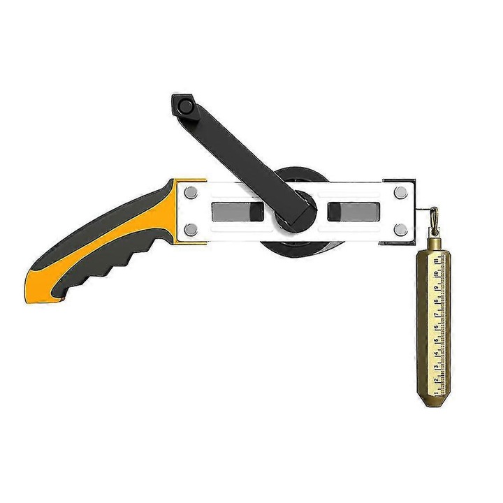 Fasie de masurare pentru rezervoare de ulei, 5/10/15/20/30m, plastic si metal, cu plumb, 29cm