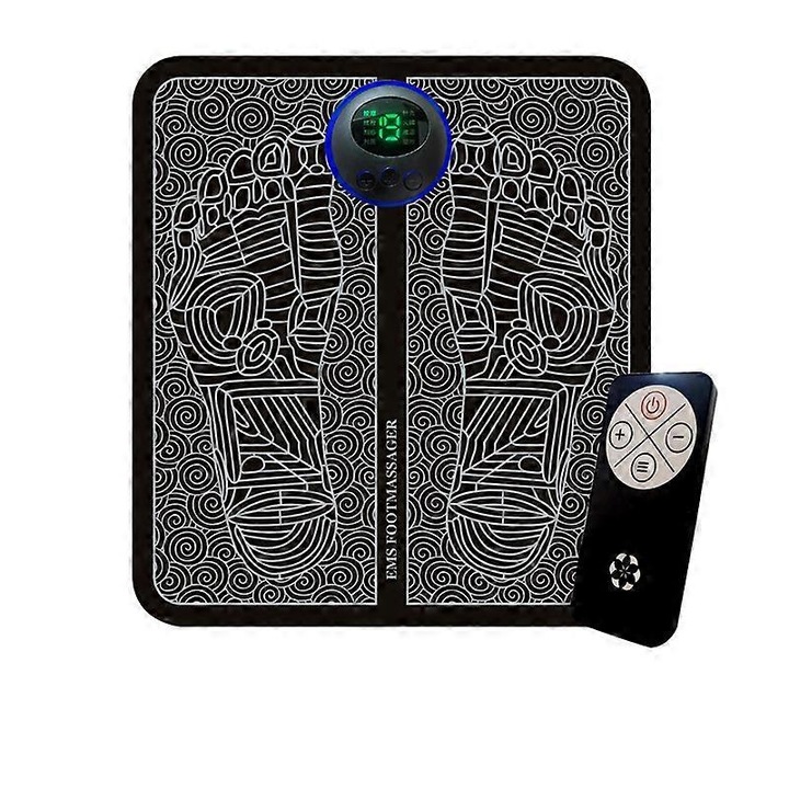 Масажор за крака, 8 режима, 19 нива, преносим, с дистанционно управление, презареждаем