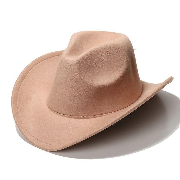 Cowboy kalap felnőtteknek, teveszín, egy méret