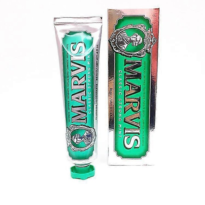 Fogkrém, Marvis, 85 ml, menta, friss lehelet hatás, zöld