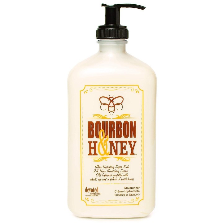 Крем за самобронзант Бурбон и мед, 540 мл, ултра хидратиращ, за чувствителна кожа