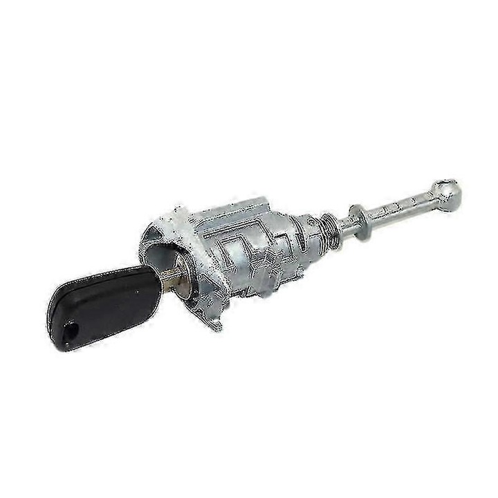 Hengerkészlet bal ajtóhoz Citroen C4, Peugeot 407, ezüst + fekete, fém, 2 darab