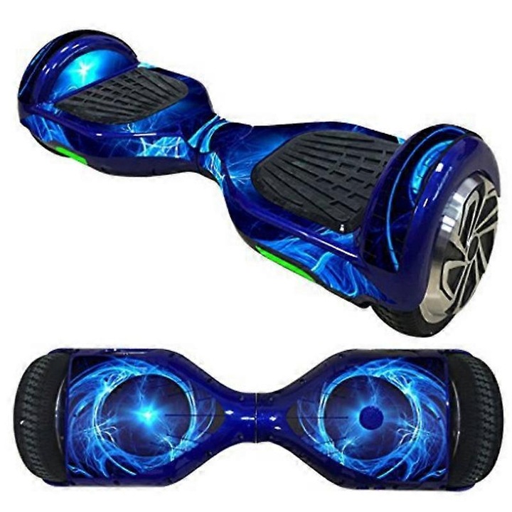 Set autocolante PVC pentru trotinete electrice, protectie zgarieturi, multicolor