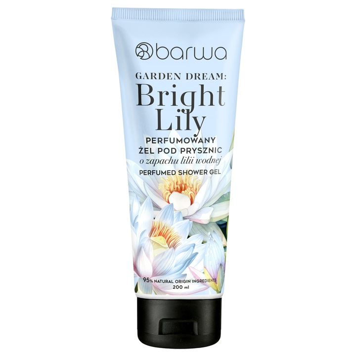 Illatos tusfürdő tavirózsával, Barwa Cosmetics, 200 ml