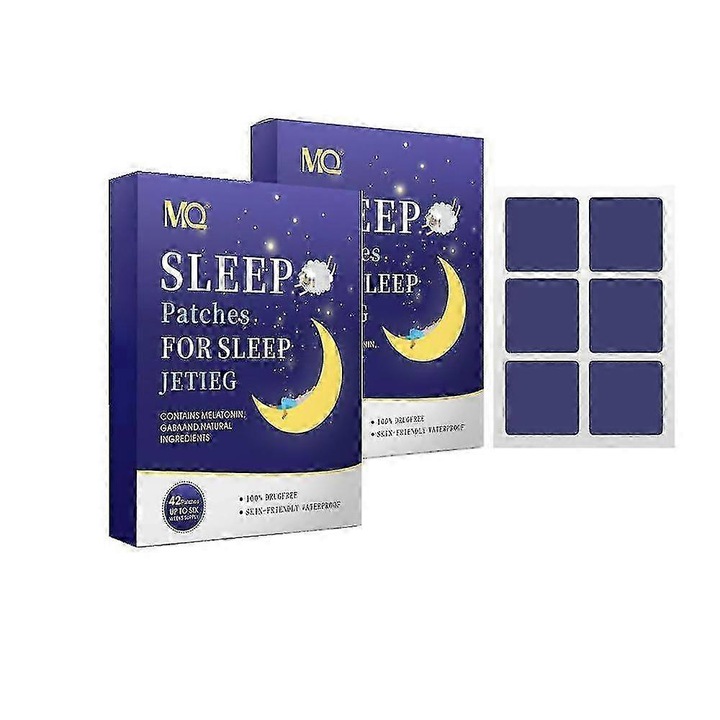 Plasturi pentru Somn, 42 bucati, 11x14x1.2cm, pentru adulti si copii, ajuta la somn sanatos