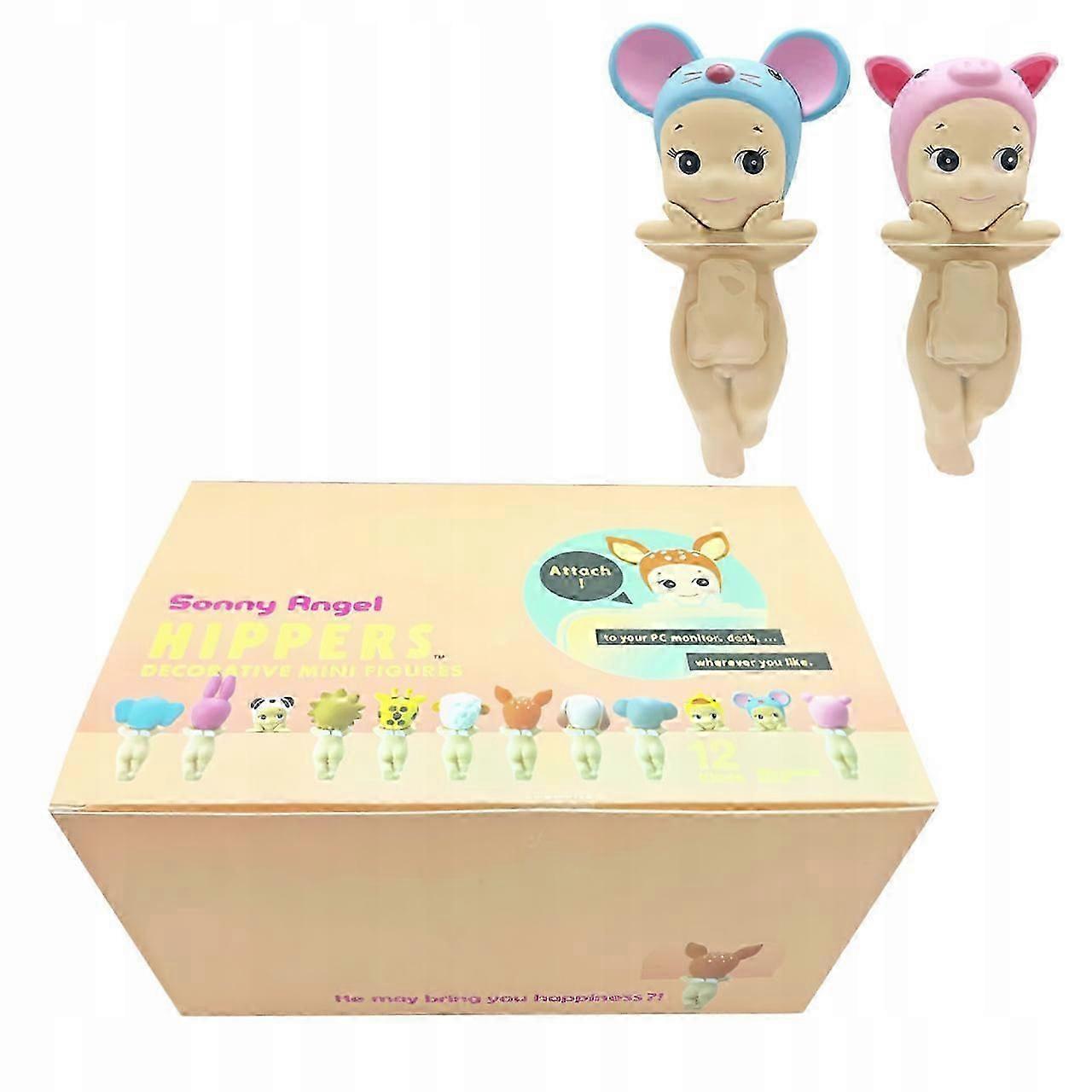 Set 12 Figurine Mini, Sonny Angel Hippers, Multicolor - eMAG.ro
