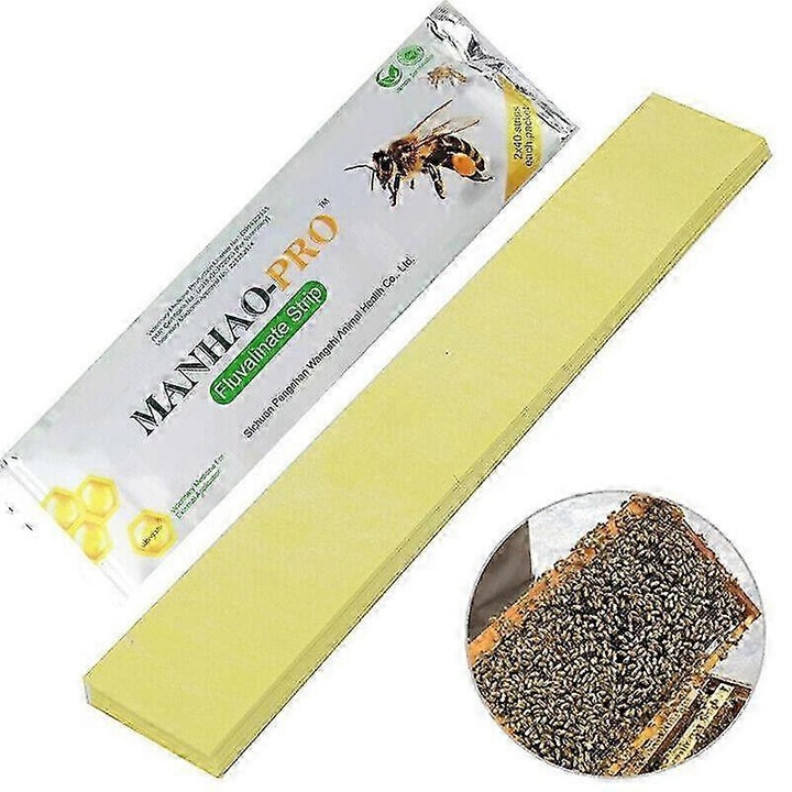 Banda anti Varroa, 80 benzi, Wangshi Manhao-pro, protectie ecologica, utilizare usoara