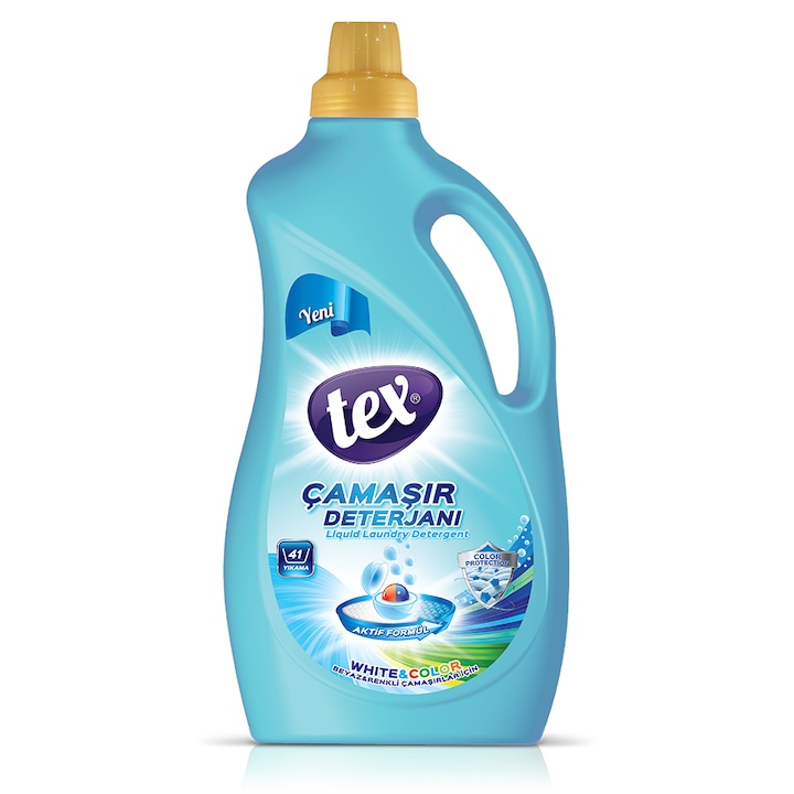 Detergent lichid rufe albe si colorate TEX 2.5L