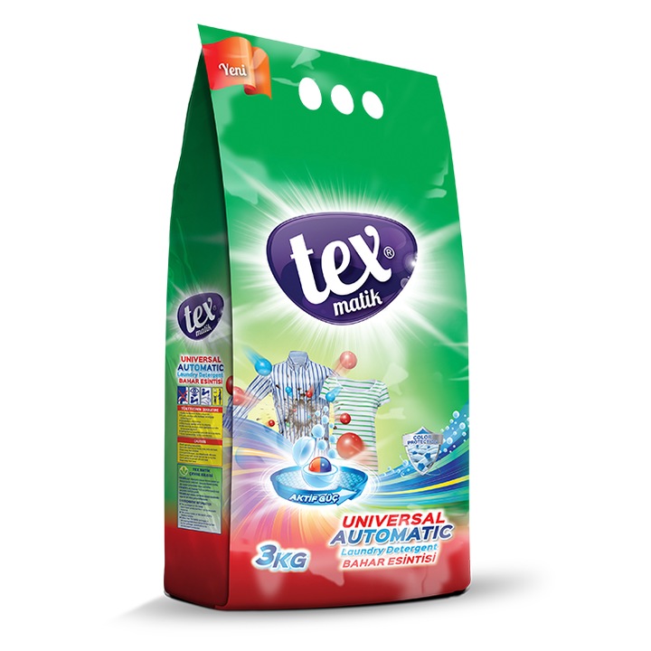Detergent de rufe pudra automatic TEX 3KG